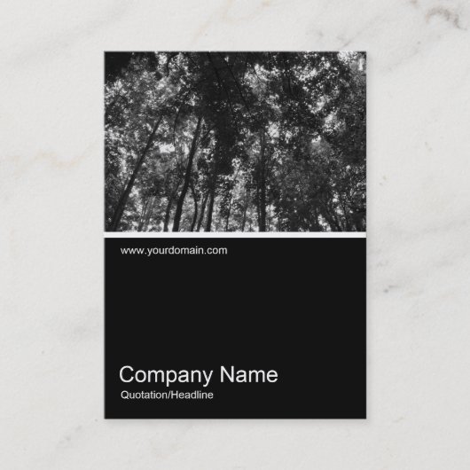 ハーフフォト0327 - Woodland Canopy 名刺 (正面)