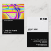 ハーフフォト0351 – フラクタル抽象芸術061012f 名刺 (正面/裏面)