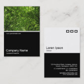 ハーフフォト0373 - Woodland Canopy 名刺 (正面/裏面)