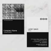 ハーフフォト0380 – 足場 名刺 (正面/裏面)