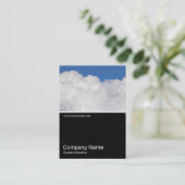 ハーフフォト03912 - Cumulus Clouds 名刺 (スタンド正面)