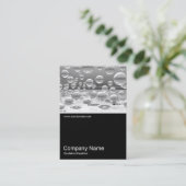 ハーフフォト064 – シルバーバブル 名刺 (スタンド正面)