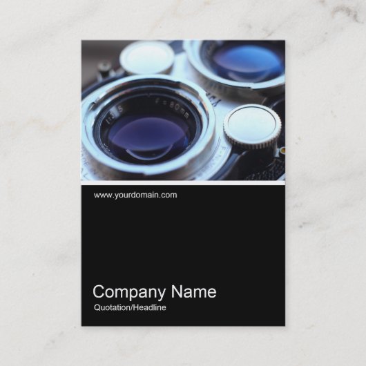 ハーフフォト – TLRヴィンテージ 名刺 (正面)