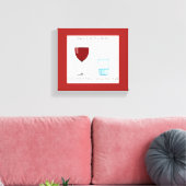 ハーフフルガラス キャンバスプリント (インサイチュ (リビング))