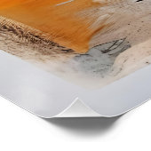 ハーフフルグラス – 抽象芸術メタファー ポスター (コーナー)