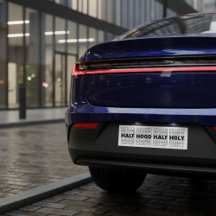 ハーフフードハーフトバンパーステッカー