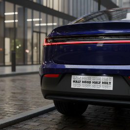 ハーフフードハーフトバンパーステッカー バンパーステッカー