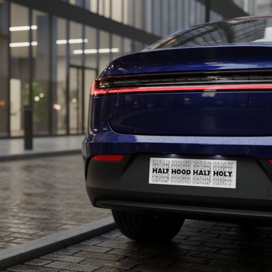 ハーフフードハーフトバンパーステッカー バンパーステッカー