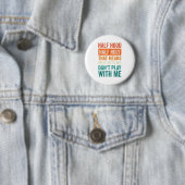 ハーフフード ハーフホーリー とは Pray With Me Don't Play の意味 缶バッジ (インサイチュ)
