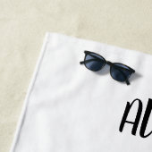 ハーフブラザーホース育成 ビーチタオル (インサイチュ)