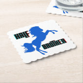 ハーフブラザーホース育成 ペーパーコースター (アングル)