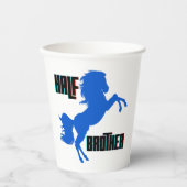 ハーフブラザーホース育成 紙コップ (正面)