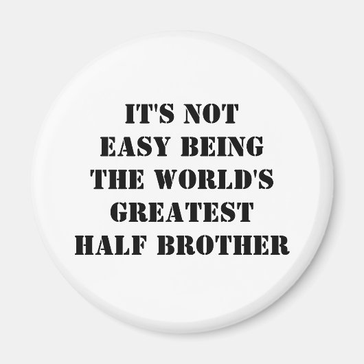 ハーフブラザー マグネット (正面)