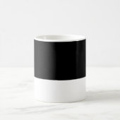 ハーフブラック コーヒーマグカップ (中央)
