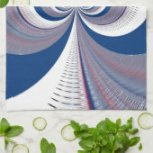 ハーフブルー キッチンタオル (折り畳み)