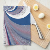 ハーフブルー キッチンタオル (四つ折り)