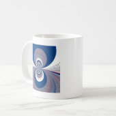 ハーフブルー コーヒーマグカップ (正面左)