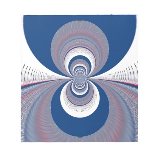 ハーフブルー ノートパッド (正面)