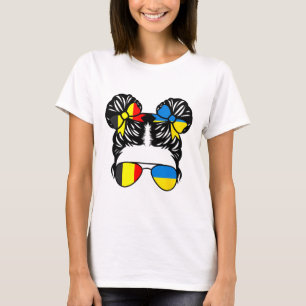ハーフベルギー ハーフウクライナ 女の子 ベルギー キッズ 文化遺産 Tシャツ