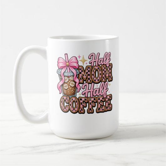 ハーフママ ハーフコーヒーマグ コーヒーマグカップ (左)