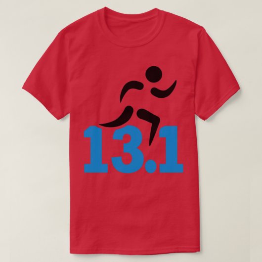 ハーフマラソン131マイル Tシャツ (デザイン正面)