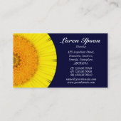 ハーフマンダラ09 – ダークネイビー 名刺 (裏面)