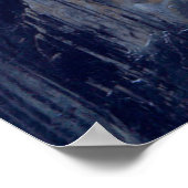 ハーフムーンがハーフドームの上を昇る ポスター (角)