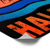 ハーフムーンケイバハマアイランド60sレトロヴィンテージ ポスター (角)