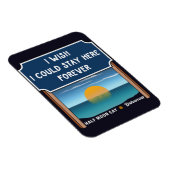 ハーフムーンケイバハマレトロサンセットバケーション60s マグネット (右側)