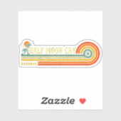 ハーフムーンケイバハマレトロヴィンテージバケーション60s シール (シート)