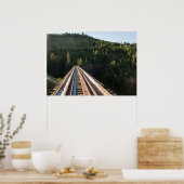 ハーフムーントレッスル（ブリッジ22） 28"x20"ポスター ポスター (キッチン)