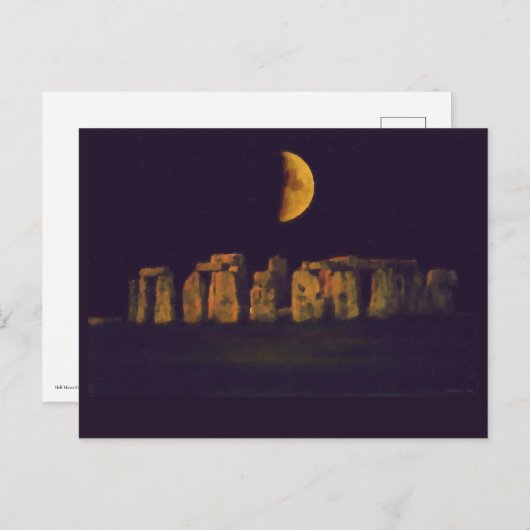 ハーフムーンヘンジ ポストカード (正面/裏面)