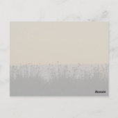 ハーフムーンベイのポストカード ポストカード (裏面)