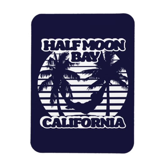 ハーフムーンベイカリフォルニア マグネット (縦)