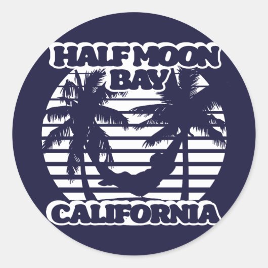 ハーフムーンベイカリフォルニア ラウンドシール (正面)