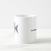 ハーフムーン – カリフォルニアの海洋動物 コーヒーマグカップ (中央)