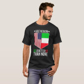 ハーフメキシコ人であることはないよりマシ 1 Tシャツ (正面フル)