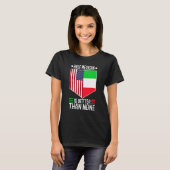 ハーフメキシコ人はゼロよりマシ 1 Tシャツ (正面フル)