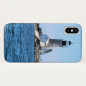 ハーフロックライトハウス、メインiPhoneケース Case-Mate iPhoneケース (裏面(横))