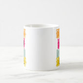 ハーフ人間ハーフコーヒーマグ コーヒーマグカップ (中央)