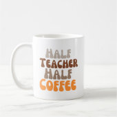 ハーフ先生ハーフコーヒー コーヒーマグカップ (左)