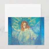 ハーフ姿オブエンジェル，ビンセント・ヴァン・ゴッホ招待状 (正面/裏面)