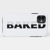 ハーフ焼いたデザイン Case-Mate iPhoneケース (裏面(横))