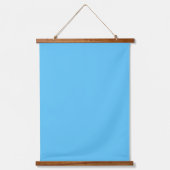 ハーフ焼いた，ジーンズ・ブルー，ジョルディ・ブルー， 吊り下げ型タペストリー (正面)