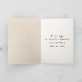 ハーフ誕生日オールド カード (内部)