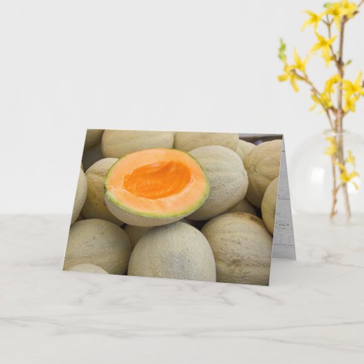 ハーフ誕生日ムスク カード (黄色い花)