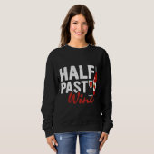 ハーフ過去ワイン スウェットシャツ (正面フル)