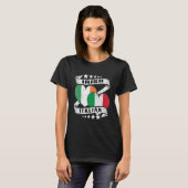 ハーフ・アイリッシュ・イタリアンハーフ・キッズイタリアンアイルランド国旗 Tシャツ (正面フル)