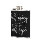 ハーフ・アゴニー、ハーフ・ホープII – 説得引用文 フラスク (左)