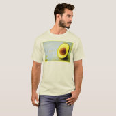「ハーフ・アボカド」かわいい写真。買今 Tシャツ (正面フル)